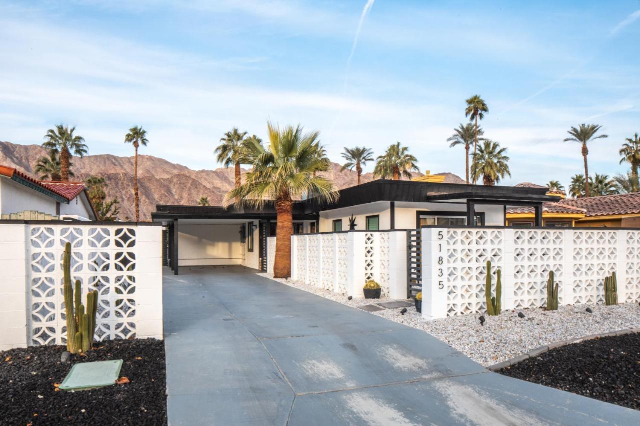 Mid-Century Modern Home In Beautiful La Quinta Exteriör bild